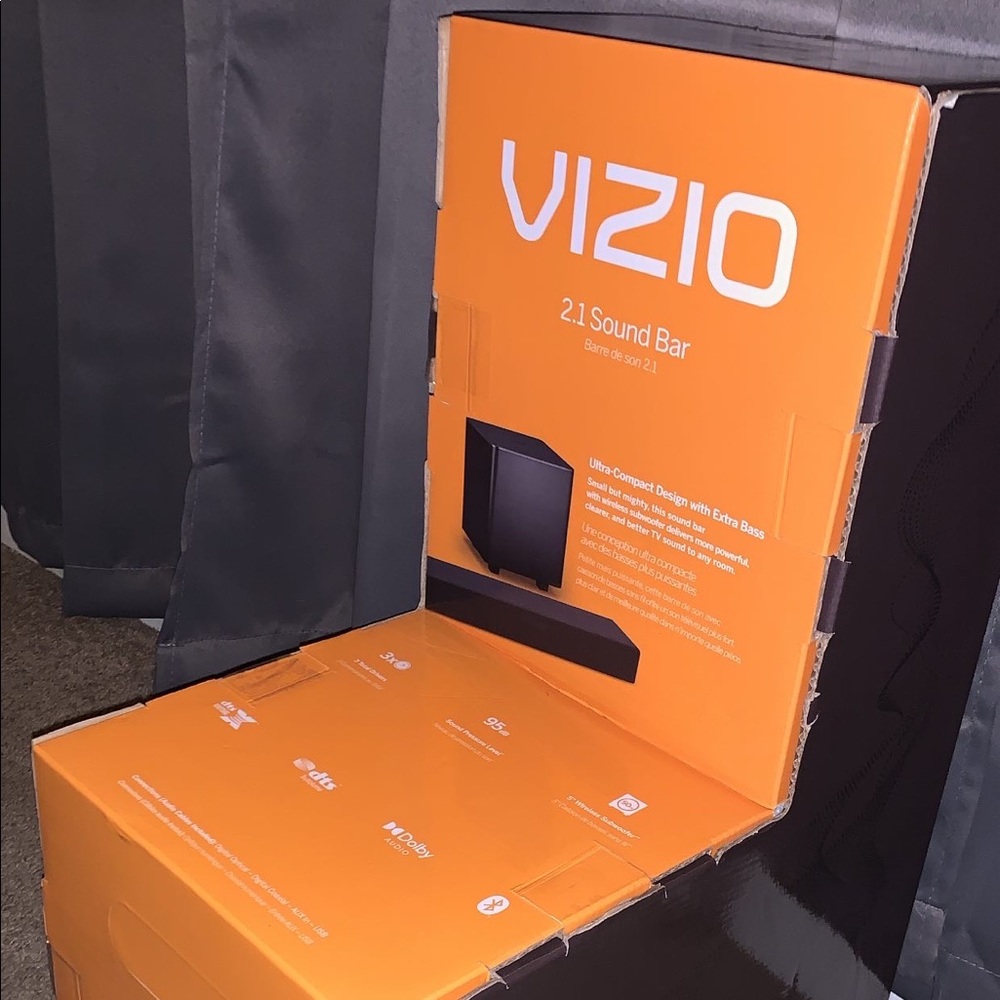 Vizio 2.1 Sound Bar Ultra - Compact Design With Extra Bass